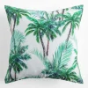 Poszewka dekoracyjna w palmy PARADIS 45x45 cm