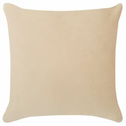 Poszewka dekoracyjna welurowa VELVIO beżowa 45x45 cm