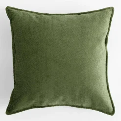 Poszewka dekoracyjna zielona RIANO 45x45 cm
