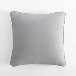 Poszewka jasnoszara ANSLEY 45x45 cm