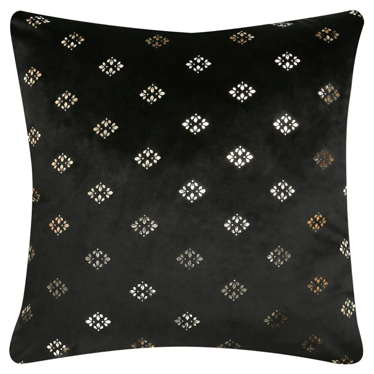 Poszewka w stylu glamour czarna SUSA 45x45 cm