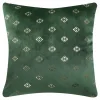 Poszewka w stylu glamour zielona SUSA 45x45 cm