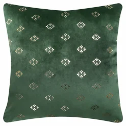 Poszewka w stylu glamour zielona SUSA 45x45 cm