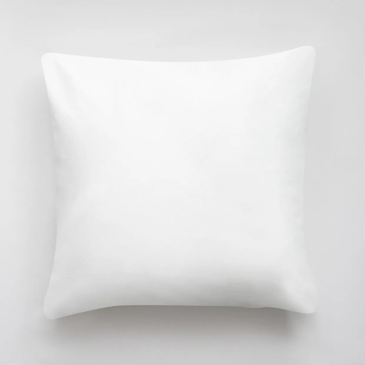 Poszewka w tropikalne palmy biała FEZA 45x45 cm
