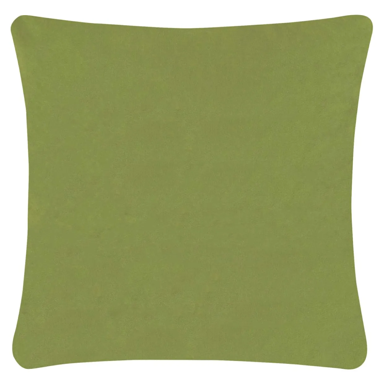 Poszewka welurowa z haftem zielona ANISE 45x45 cm
