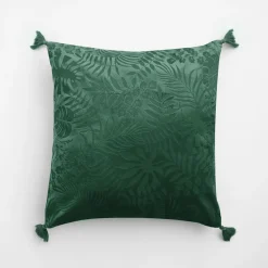 Poszewka welwetowa zielona ADRIA 45x45 cm
