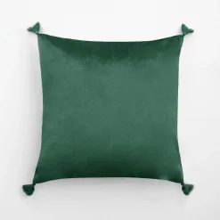 Poszewka welwetowa zielona ADRIA 45x45 cm
