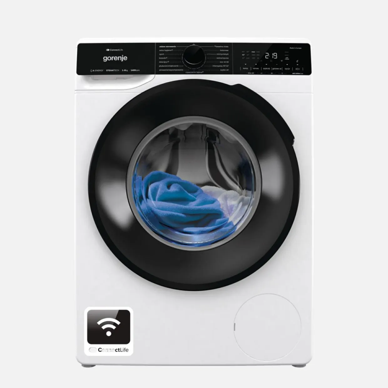 Pralka wolnostojąca GORENJE W1PNA84A2TSWIFI/PL