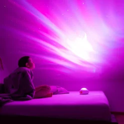 Projektor LED RGBW MARY'S UFO GALAKTYKA z pilotem