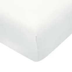 Prześcieradło JERSEY z gumką białe 70x140 cm