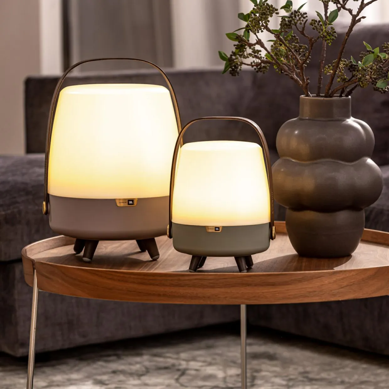 Przenośna lampa LED z głośnikiem JBL KOODUU LITE-UP PLAY SAND