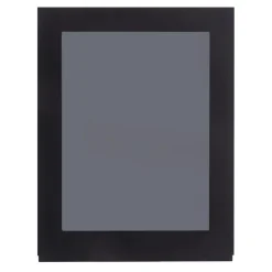 Przeszklony front drzwi PIANO PLUS 60x76,5 czarny mat