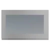 Przeszklony front drzwi PIANO 60x38,1 szary mat