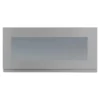 Przeszklony front drzwi PIANO 80x38,1 szary mat