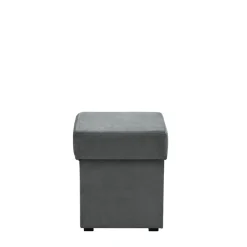 Puf otwierany TOP szary