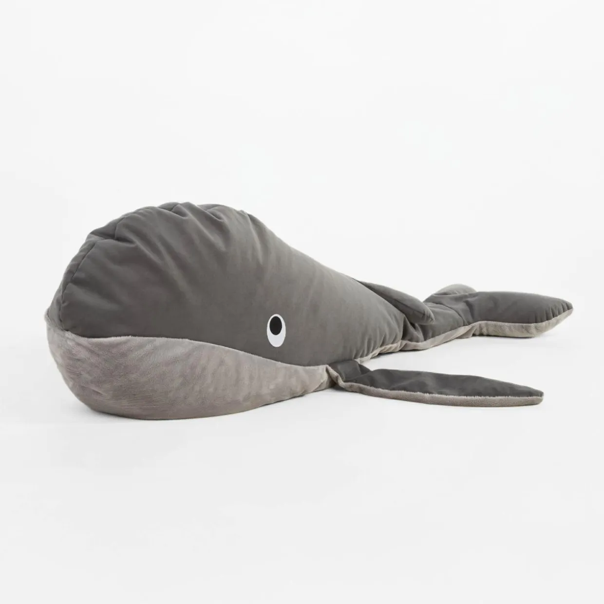 Puf pluszowy wieloryb FISH