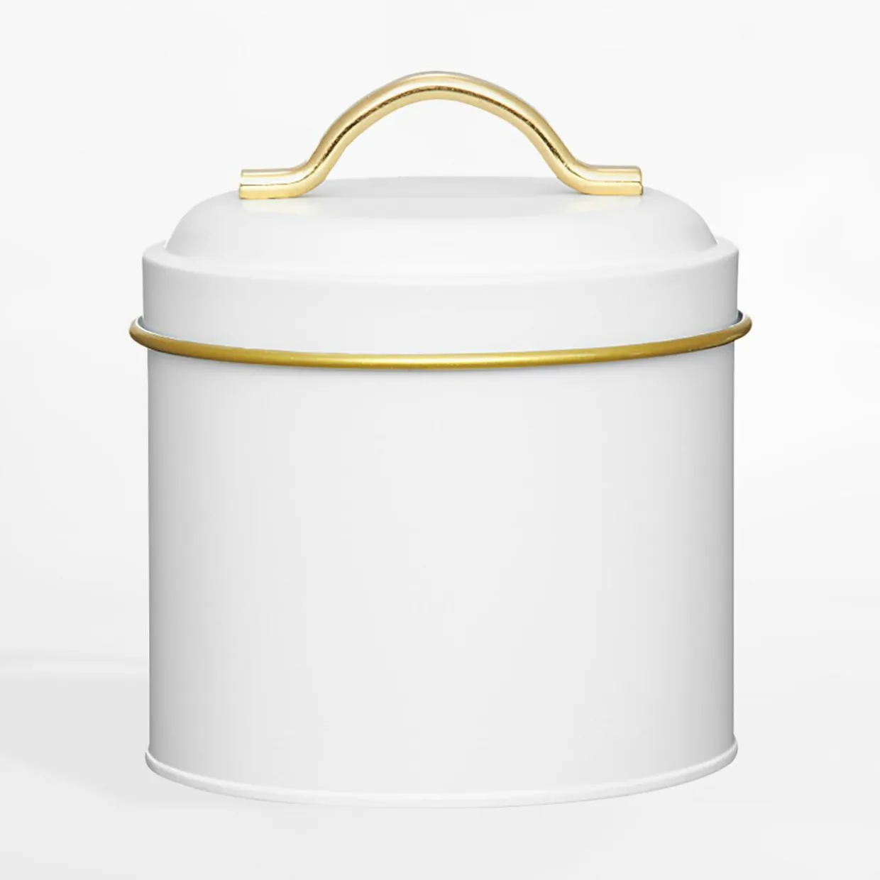 Puszka metalowa biała ROYAL 750 ml