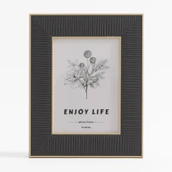 Ramka boho na zdjęcie 13x18 cm czarna