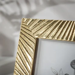 Ramka glamour na zdjęcie 13x18 złota