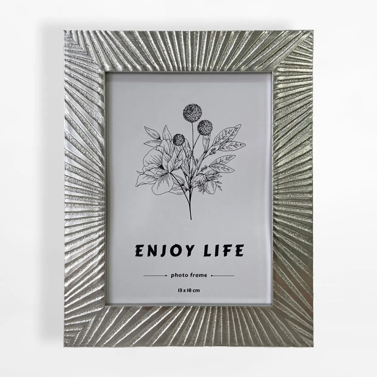 Ramka glamour na zdjęcie 13x18 srebrna