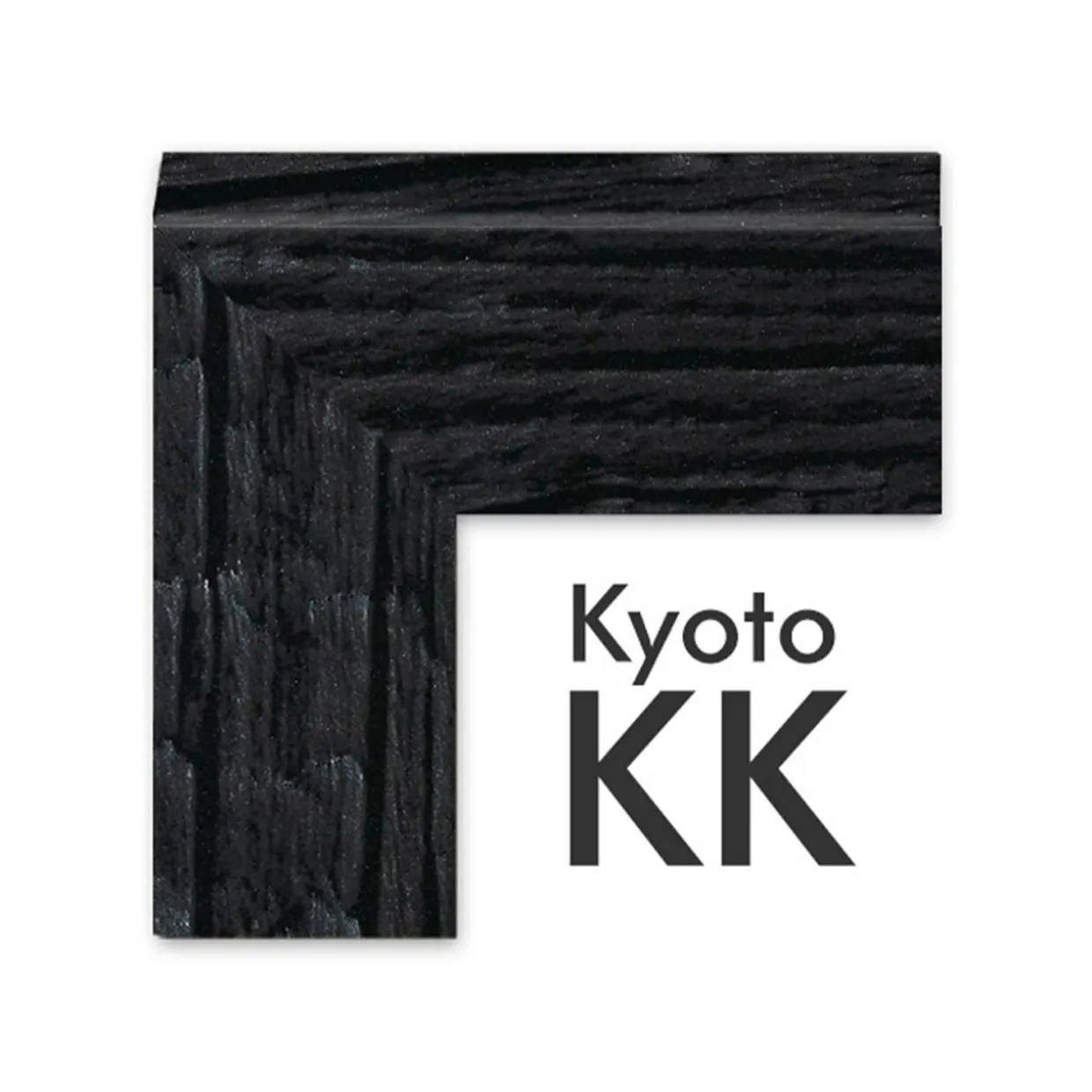 Ramka na zdjęcie 30x40 czarna KYOTO