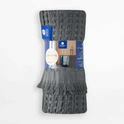 Ręcznik bambusowy antracytowy SOFT WAFEL BAMBOO SPA 80x160 cm