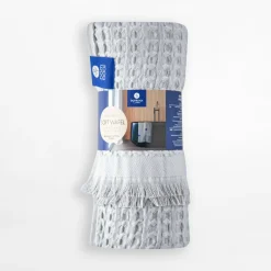 Ręcznik bambusowy srebrny SOFT WAFEL BAMBOO SPA 50x80 cm