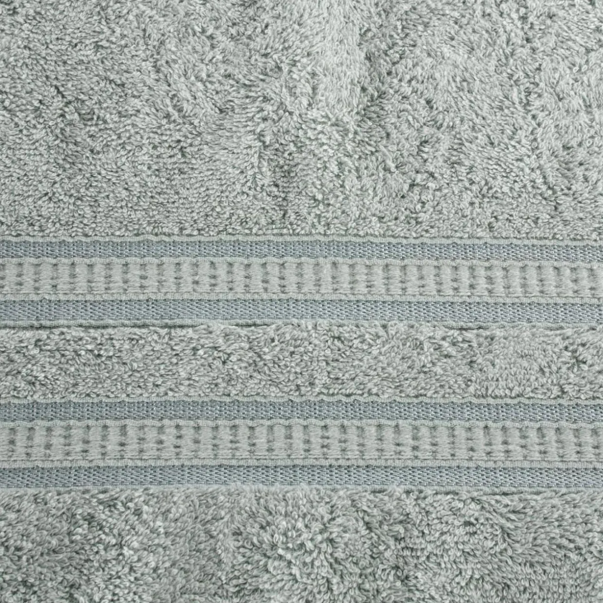 Ręcznik bambusowy srebrny MILA 50x90 cm