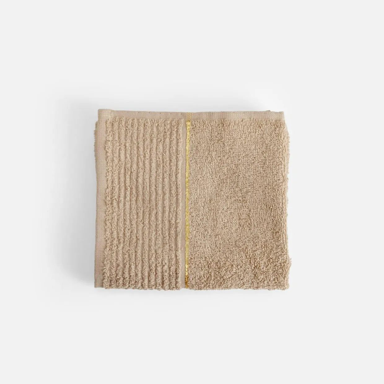 Ręcznik bawełniany beżowy GOLD NEW 30x50 cm