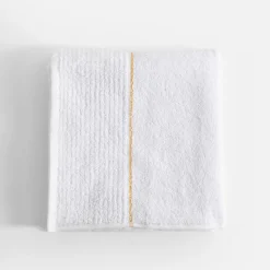 Ręcznik bawełniany biały GOLD NEW 50x90 cm