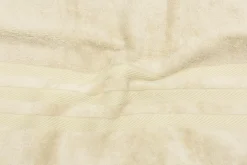 Ręcznik bawełniany krem CAROLINE 70x140 cm