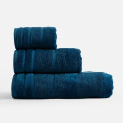 Ręcznik bawełniany niebieski TABBY 30x50 cm