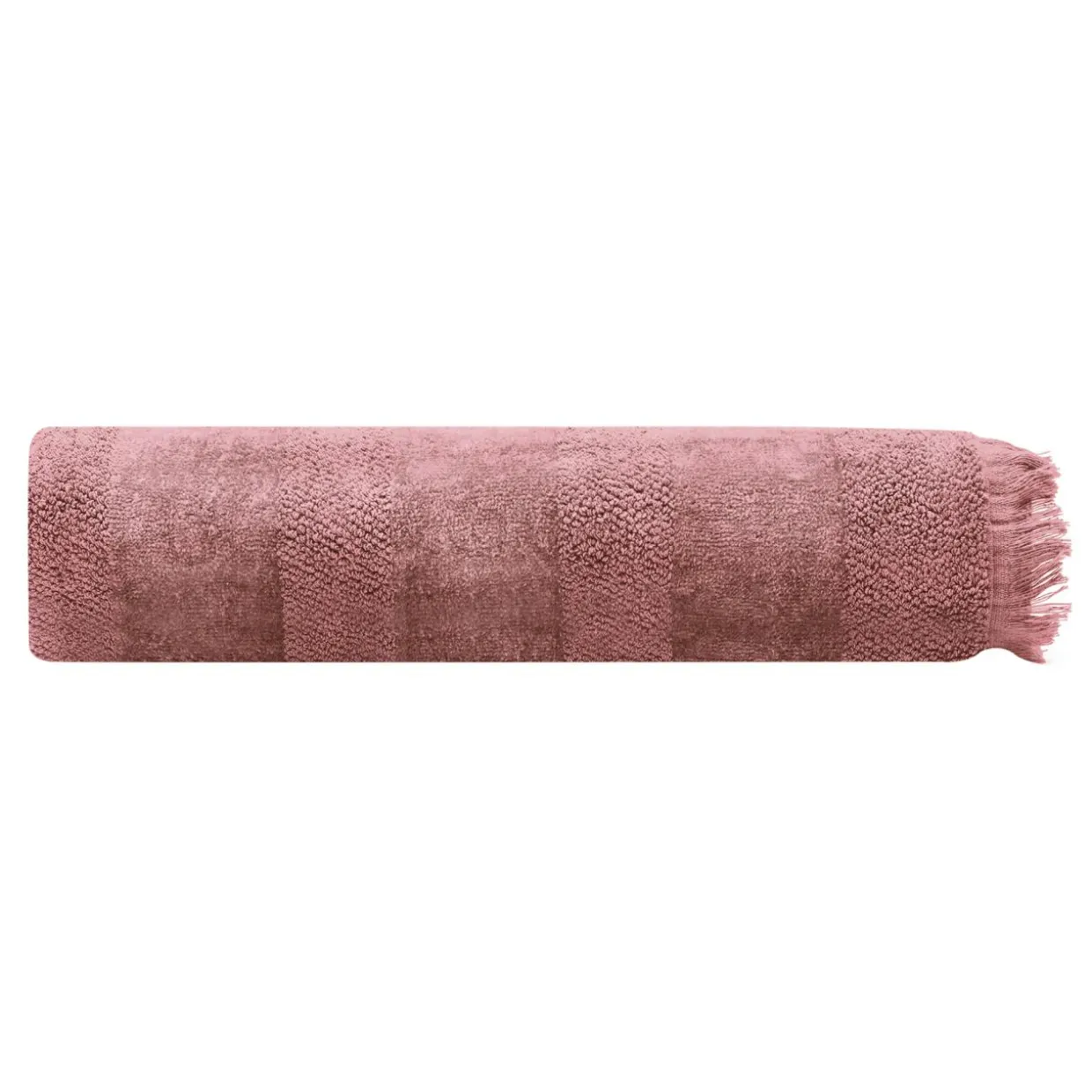 Ręcznik bawełniany róż LANETTE 90x160 cm