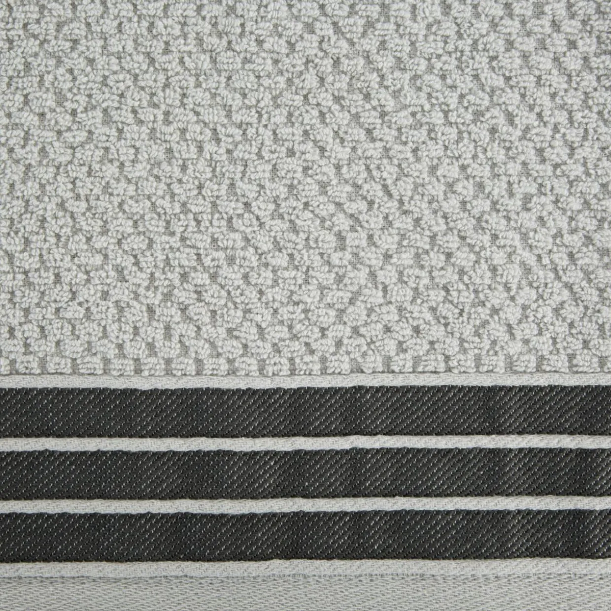 Ręcznik bawełniany srebrny MADLEN 30x50 cm