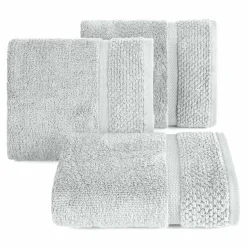 Ręcznik bawełniany srebrny Vilia 70x140 cm