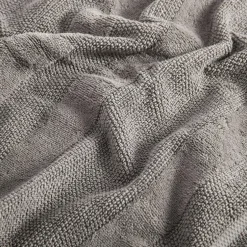 Ręcznik bawełniany szary TABBY 50x90 cm