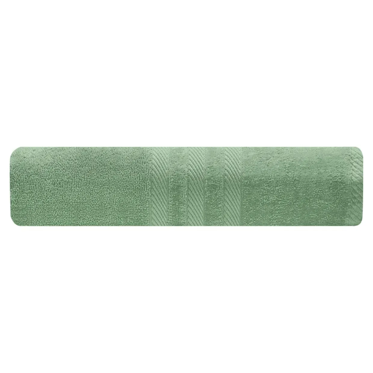 Ręcznik bawełniany zieleń CAROLINE 70x140 cm