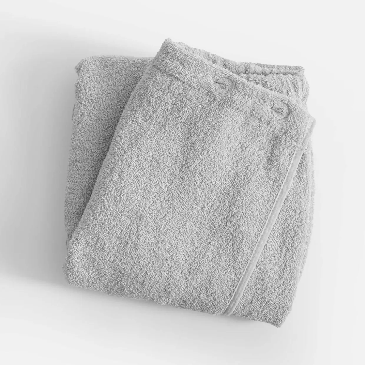 Ręcznik do sauny szary KILT SAUNA&WELLNESS 60x160 cm