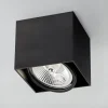 Reflektor natynkowy 1-punktowy czarny BOX1 13,2x13,2 cm