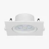 Reflektor spot podtynkowy kwadratowy biały ORO ZUMA LED S 5W CCT-W