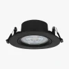 Reflektor spot podtynkowy okrągły czarny ORO ZUMA LED R 5W CCT-B