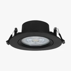 Reflektor spot podtynkowy okrągły czarny ORO ZUMA LED R 5W CCT-B