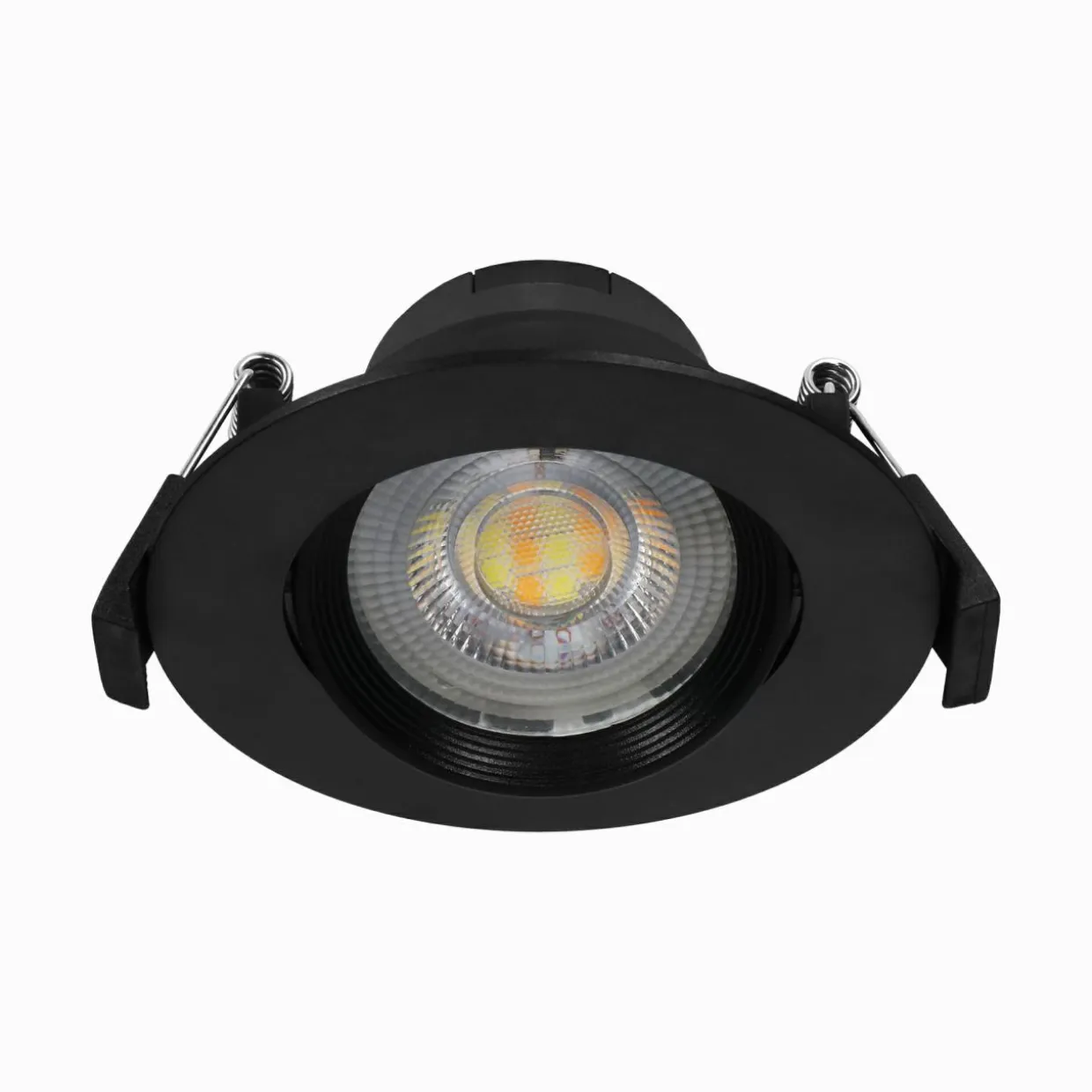 Reflektor spot podtynkowy okrągły czarny ORO ZUMA LED R 5W CCT-B