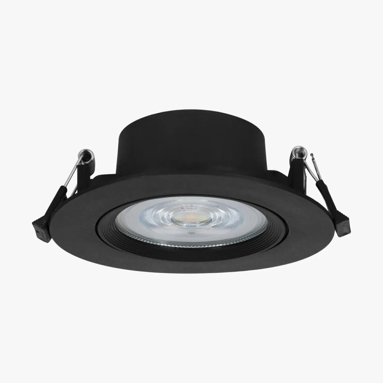 Reflektor spot podtynkowy okrągły czarny ORO ZUMA LED R 9W CCT-W