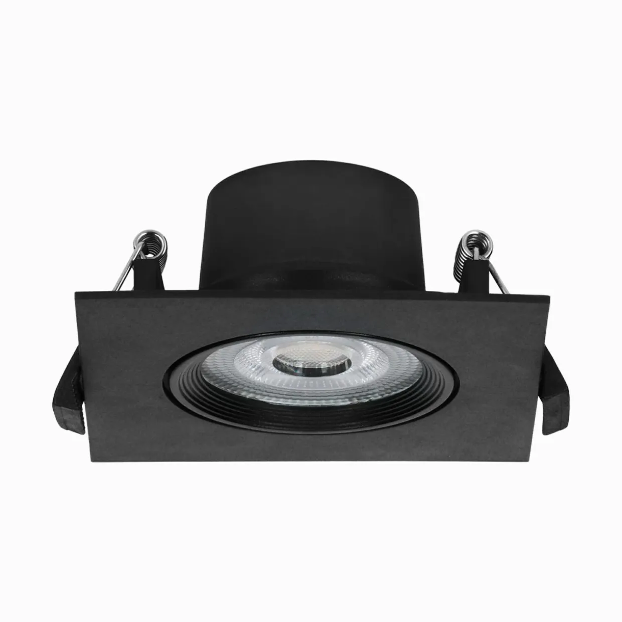 Reflektor spot podtynkowy kwadratowy czarny ORO ZUMA LED S 9W CCT-B