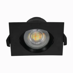 Reflektor spot podtynkowy kwadratowy czarny ORO ZUMA LED S 9W CCT-B