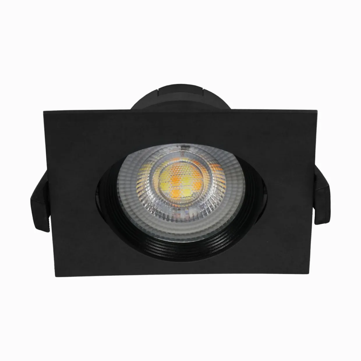 Reflektor spot podtynkowy kwadratowy czarny ORO ZUMA LED S 9W CCT-B