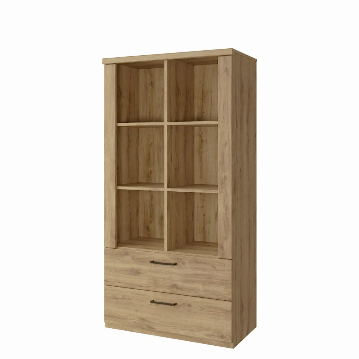 Regał do salonu z 2 szufladami DOORSET
