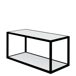 Regał KAMPO 79,7 cm + komplet białych półek INSIDE