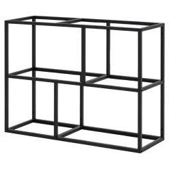 Regał KAMPO 100,2 cm + szklane półki INSIDE